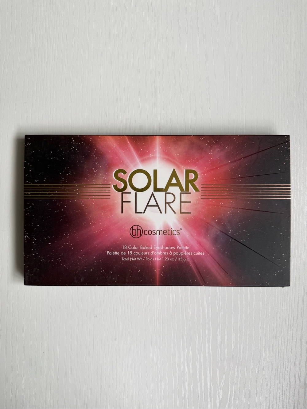 BH Cosmetics Solar Flare Eyeshadow Palette - Pink & Gold Accents